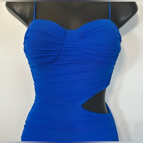Windsor Blue Bodycon Dress Small - Picture 3 of 14